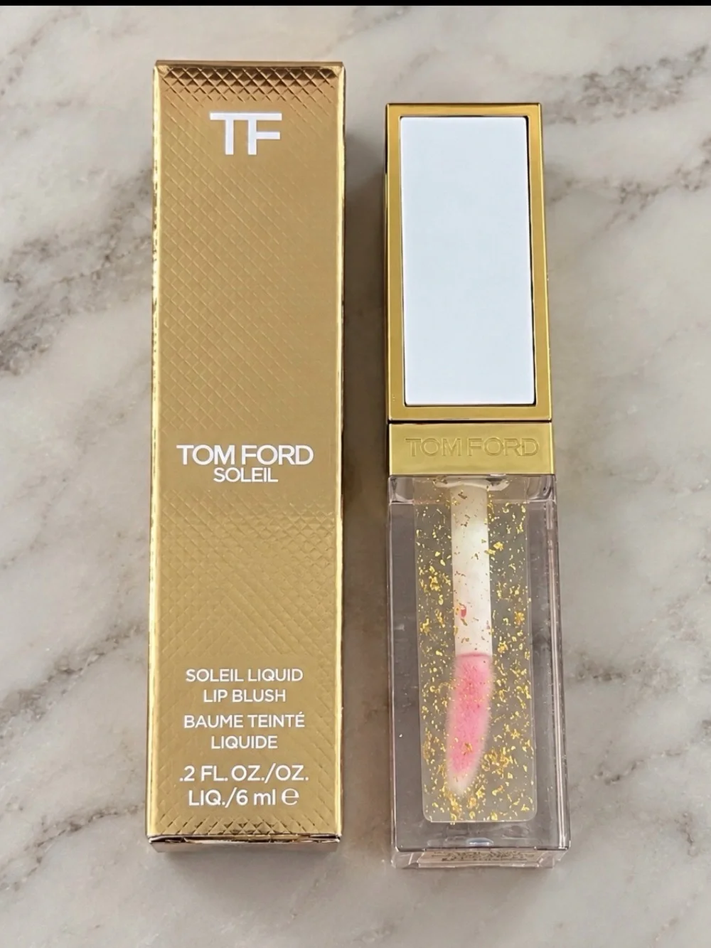 TOM FORD Soleil Liquid Lip Blush 6ml Full Size Limited Edition NEW
